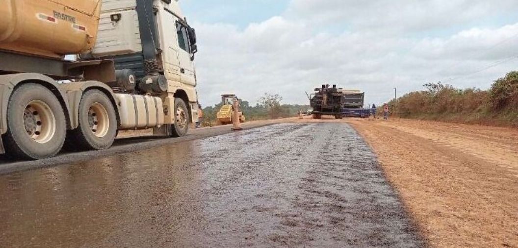 MT Sul intensifica obras de recuperao de trechos danificados na MT-170