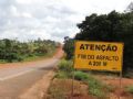 Foto: Alexandre Alves - Olhar Direto  - vrios trechos esto intercalados entre pavimento e terraplanagem