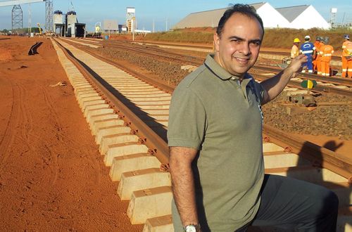 Trecho da ferrovia de Rondonpolis - Cuiab deve ficar pronto antes de 2018, diz estudo