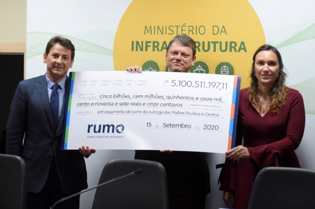 Concessionria antecipa R$ 5,1 bi ao Governo para andamentos da Ferronorte