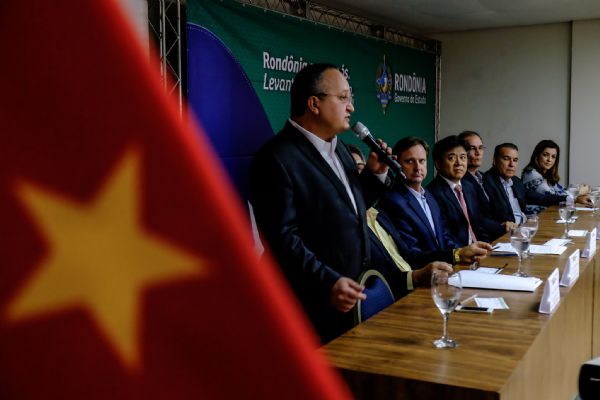 Chineses visitam Mato Grosso e planejam investir em ferrovia que ligar Estado ao Oceano Pacfico