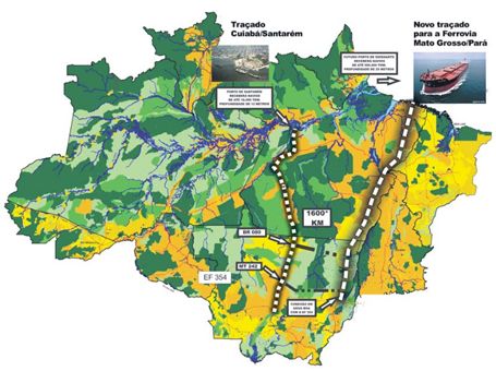 Riva entrega a Unio proposta de construo de ferrovia que vai beneficiar 2 milhes de pessoas