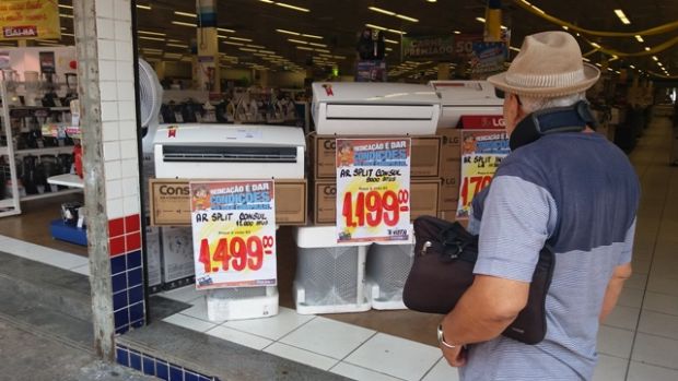 Com caloro, venda de condicionadores de ar e umidificadores aumentam at 50% em Cuiab
