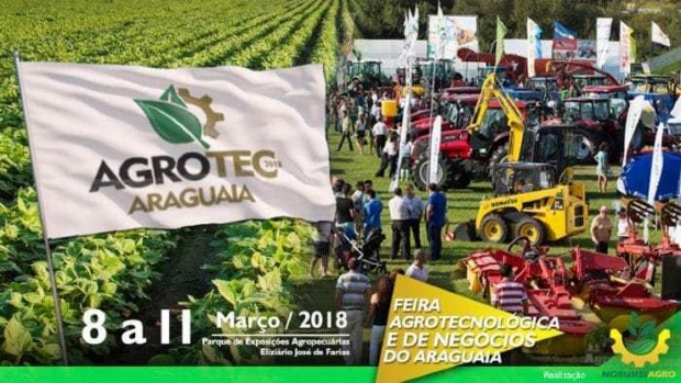 Agrotec leva solues tecnolgicas para o campo  maior feira da regio Araguaia