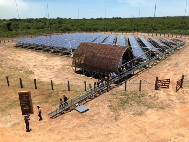 ​Primeira usina com painis solares do Sesc  inaugurada em Mato Grosso para a reduo do impacto ambiental