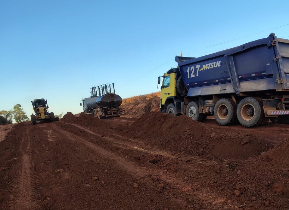 Construtora retoma obras e promete restaurar trecho danificado na MT-170