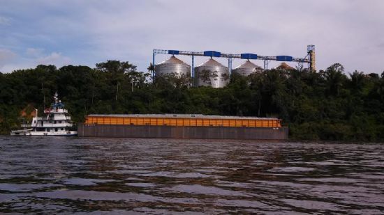 Amaggi e Bunge estreiam Unitapajs e devem escoar 2 milhes de t este ano na rota Tapajs-Amazonas