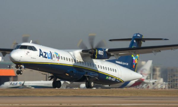 As ligaes entre Cuiab e Barra do Garas sero operadas pelos modernos turbolices ATR 72-600, de 70 assentos.