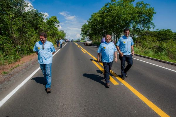 Governo conclu 1,2 mil km de asfalto em rodovias estaduais; MT-246 tem 20 km reconstrudo