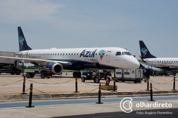 Azul ter voos extras no perodo de festas e ligaes semanais para Fortaleza