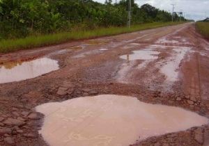 Rodovias necessitam ser pavimentadas para escoar gros