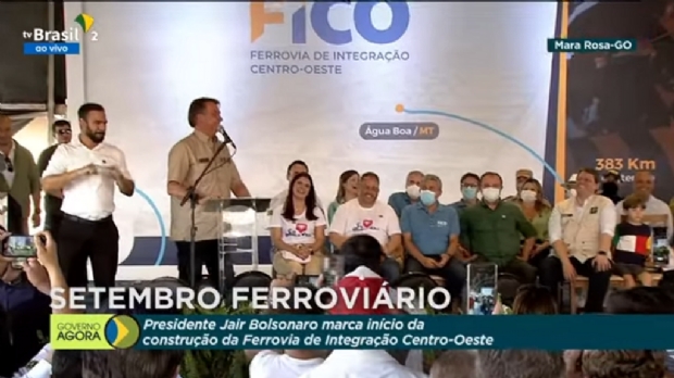 Governo federal autoriza início das obras da Fico, que irá escoar produção de grãos da região de Água Boa
