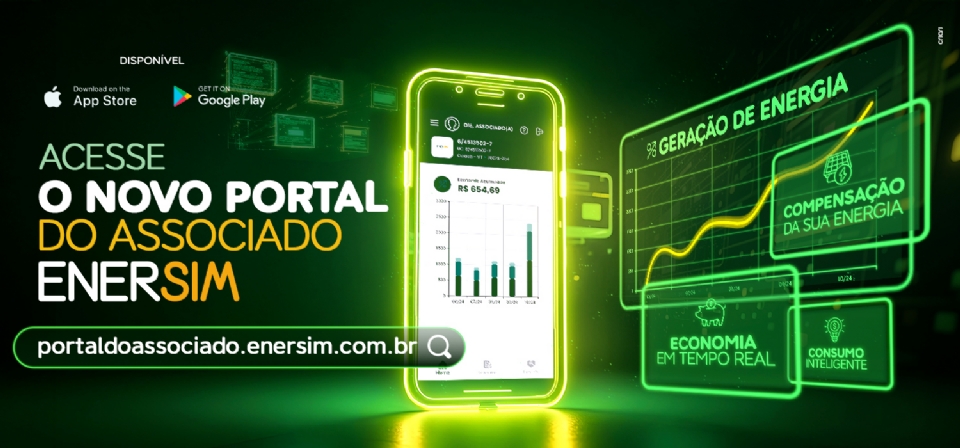 Novo portal da Enersim oferece simulaes Acompanhamento de Consumo e Benefcios