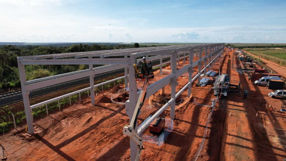 Ferrovia de Mato Grosso chega ao pico de contrataes com cerca de 5 mil trabalhadores em atividade