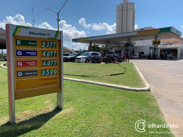 Em queda, preo do etanol j reduziu 7% desde o incio do ano em postos de Cuiab