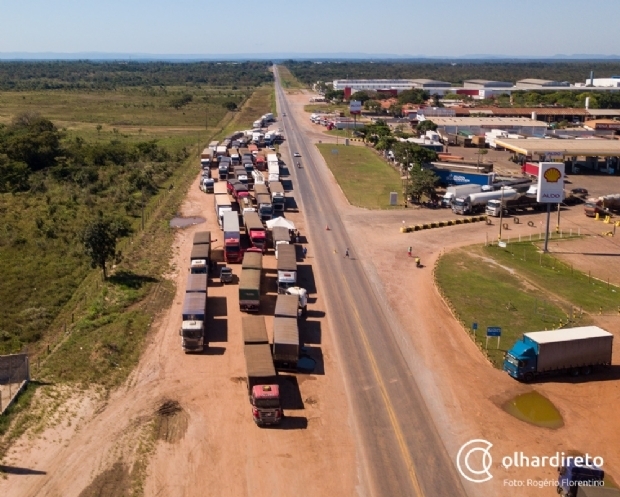 Sindicatos de MT no devem aderir a convocao nacional para nova greve dos caminhoneiros