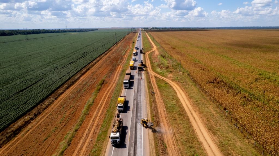 Nova Rota inicia segunda frente de duplicao da BR-163; confira o trecho