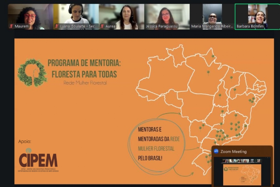 Programa de mentoria impulsiona mulheres e refor�a protagonismo no setor florestal