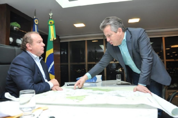 Mauro Mendes vai ao Tocantins discutir construo de nova rodovia no Araguaia