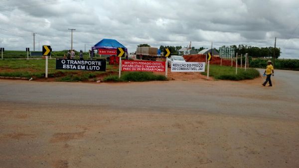 Produtores temem que paralisao no transporte prejudique o escoamento em Mato Grosso