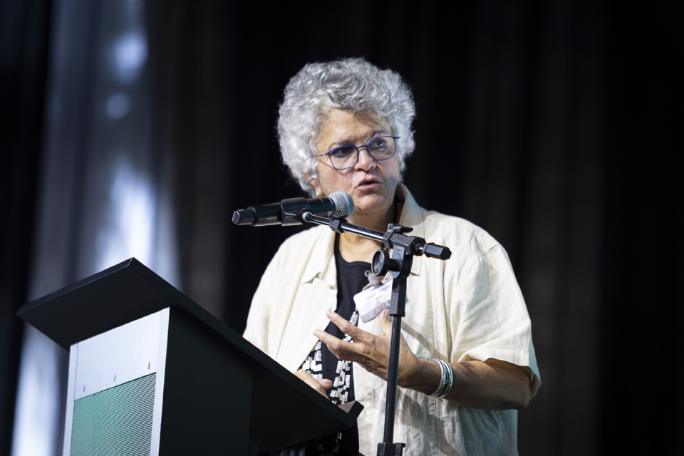 Em Cuiab, ex-ministra do Meio Ambiente cobra protagonismo do produtor rural no debate climtico