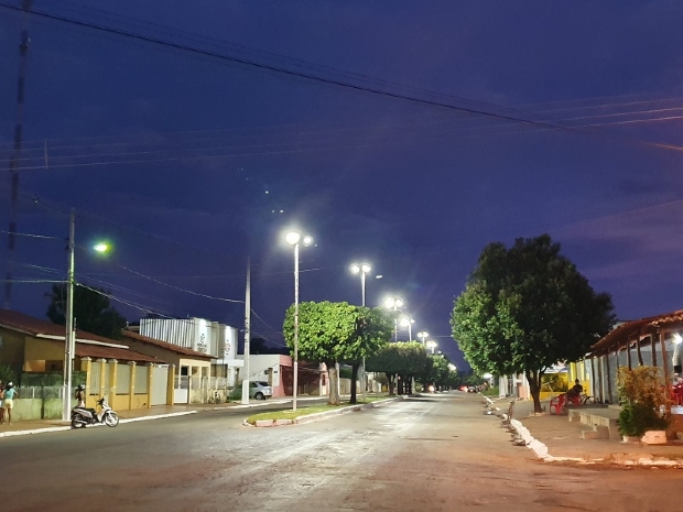 Com investimento de R$ 740 mil, Energisa troca 406 pontos de iluminação pública por lâmpadas de LED