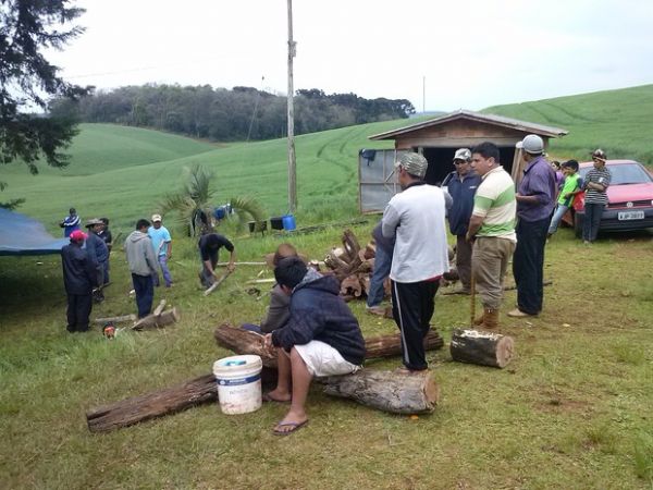 Indgenas e simpatizantes invadiram propriedades no RS