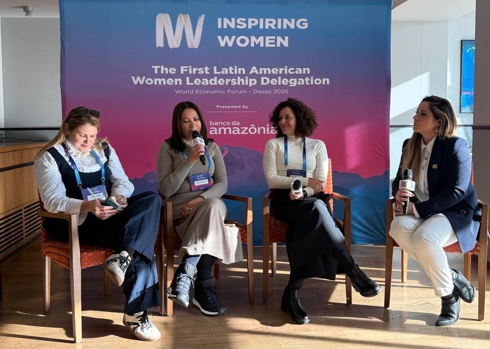 Brasil marca presen�a com delega��o feminina durante o F�rum Econ�mico Mundial