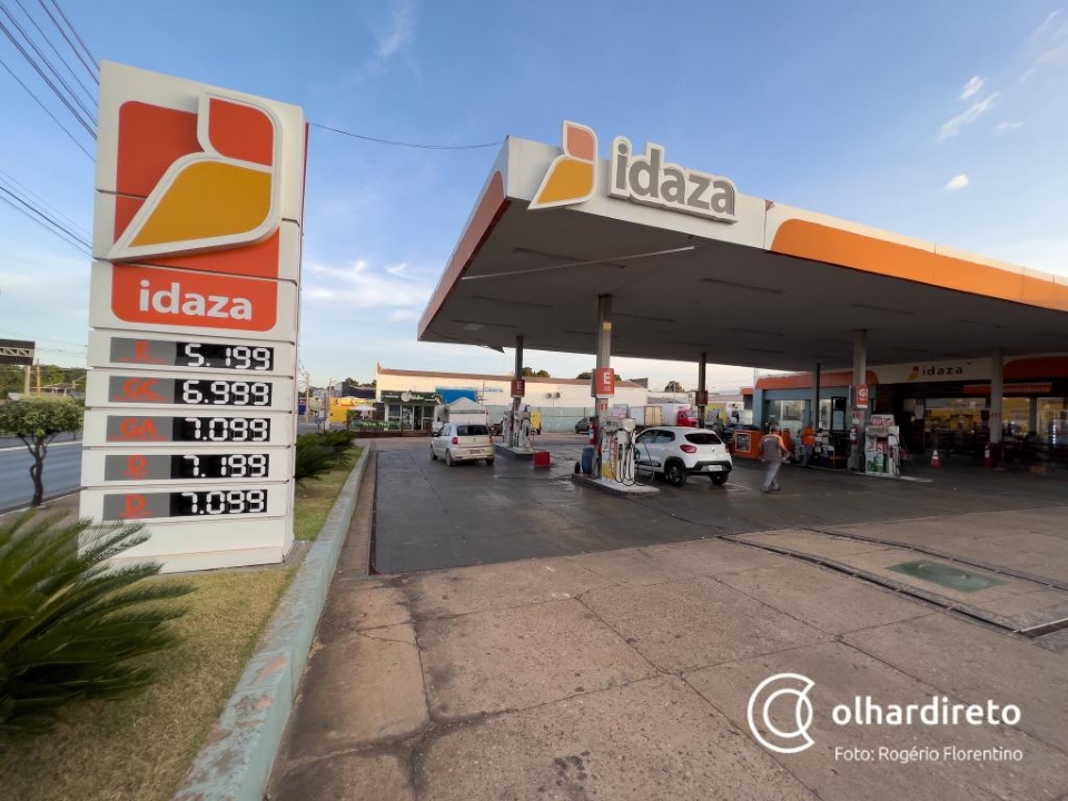 Preo dos combustveis dispara e gasolina em Cuiab chega a R$ 7,18; diesel  vendido a R$ 7,099