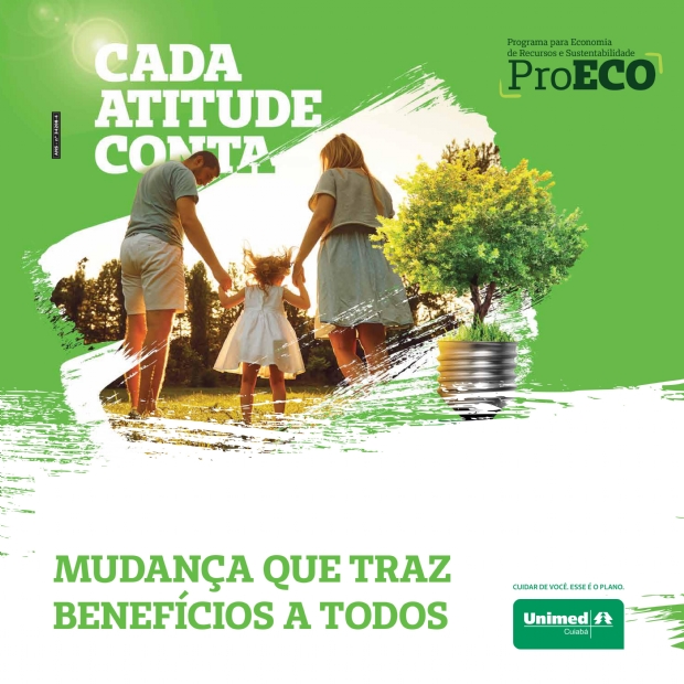 Unimed Cuiab lana campanha de poltica sustentvel e compromisso com o meio ambiente