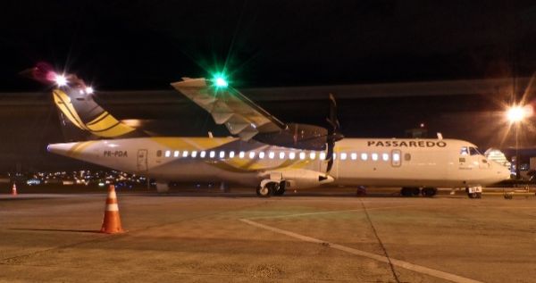 ATR72 da Passaredo vai decolar de Sinop s 4h45. Retorno da capital federal ser  noite