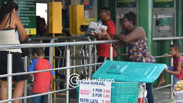 Longo perodo de seca e altas temperaturas fomentou comrcio de rua na capital