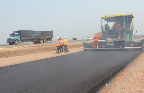 Regio Sul de Mato Grosso tem 125Km de asfalto recuperados; norte conclu em maro