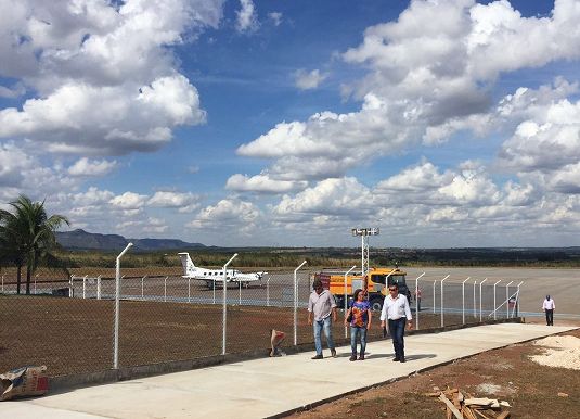 SAC vistoria instalaes de aeroportos regionais em Mato Grosso