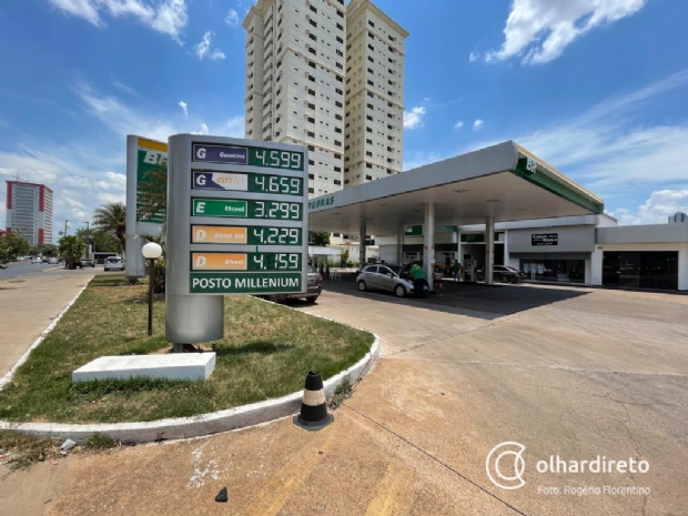 Preço de combustíveis dispara na bomba; gasolina chega a R$ 4,59 e álcool a R$ 3,29