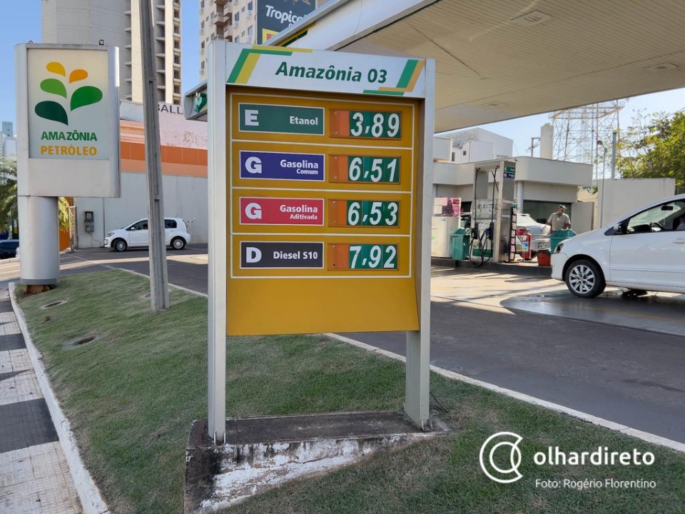 Posto de Cuiab vende litro do etanol por R$ 3,89; queda de R$ 0,81 em relao  ltima semana