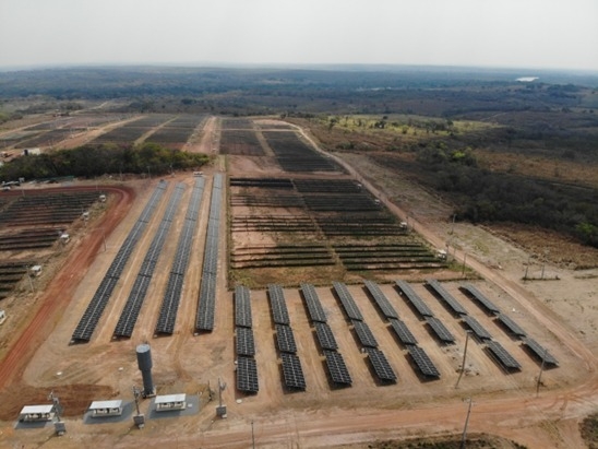 Empresa lder de saneamento bsico inaugura mais quatro usinas fotovoltaicas no Oeste Solar Parque