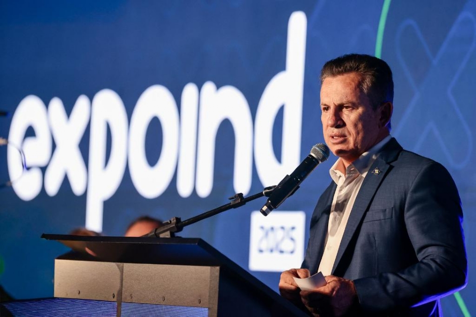 Mauro Mendes destaca relev�ncia da ind�stria na economia do estado durante Expoind MT 2025