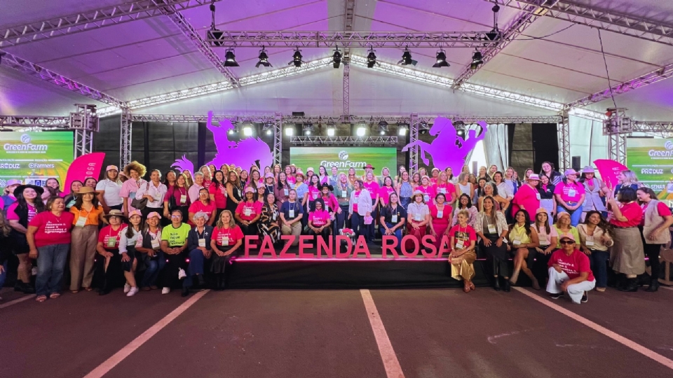 Circuito Fazenda Rosa percorre Mato Grosso, fortalece mulheres no agro e ter� abertura oficial na GreenFarm 2026