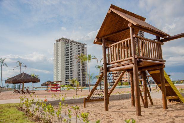 Brasil Beach participa do Feiro Caixa da Casa Prpria; empreendimento conta com praia artificial de 32 mil m