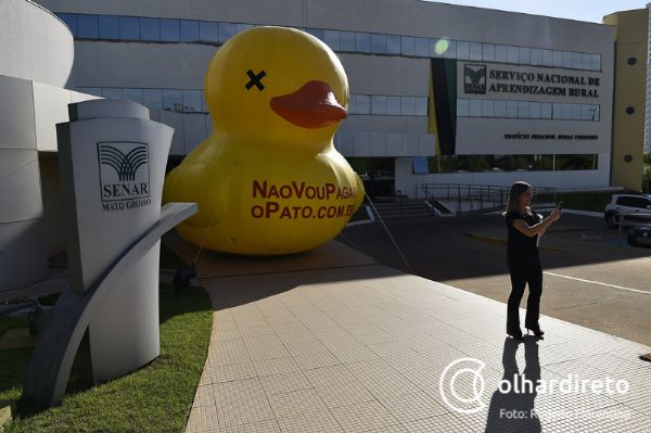 Entidades empresariais de Mato Grosso aderem campanha para no pagar o pato contra mais impostos