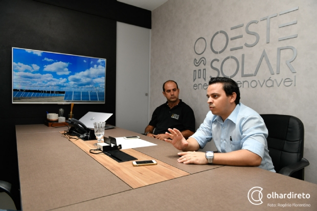 Parque de energia solar de Cuiabá oferece serviço que reduz conta de luz em até 20%;   fotos e vídeo  