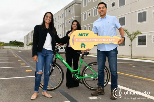 Com bikes compartilhadas, MRV entrega residencial com 292 apartamentos em Vrzea Grande