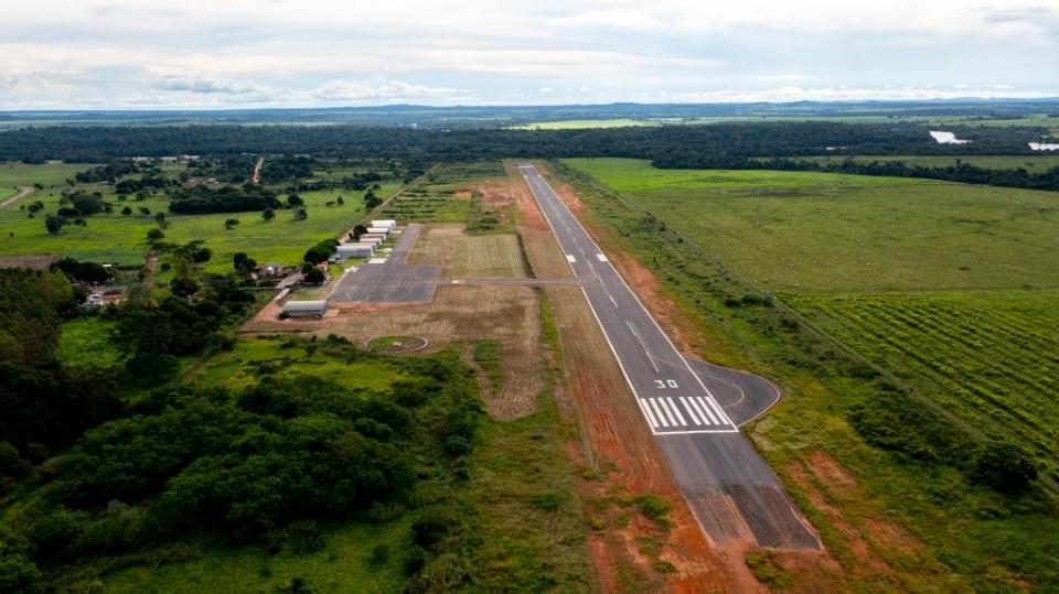 Governo investe R$ 100 milhes na melhoria de aeroportos em Mato Grosso: 'fortalecimento da economia'