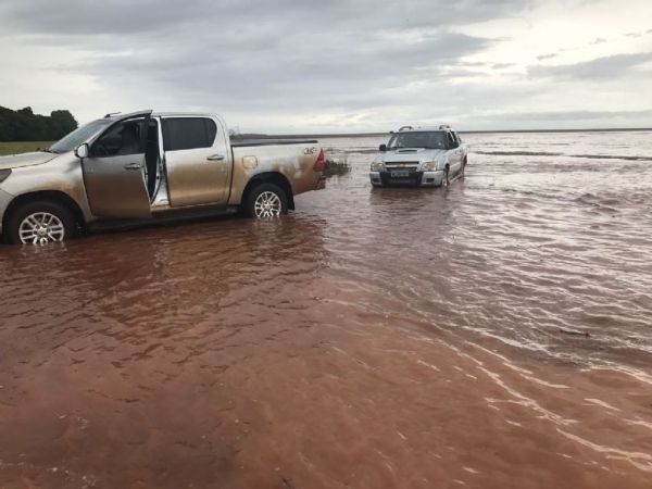 Perdas na soja chegam a 60 mil toneladas em Campo Novo do Parecis; Trs mil hectares esto embaixo d'gua