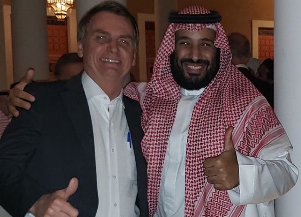 Bolsonaro diz que fundo de R$ 10 bi da Arbia Saudita ser investido em ferrovia que liga MT a PA