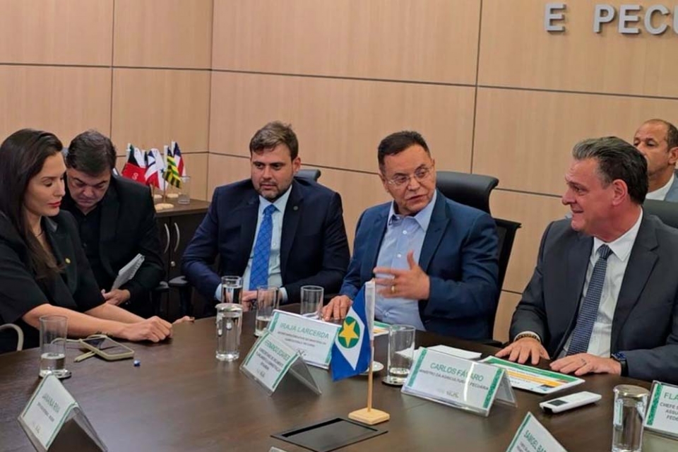 Em Braslia, Botelho refora apoio do Mapa  agricultura familiar de MT