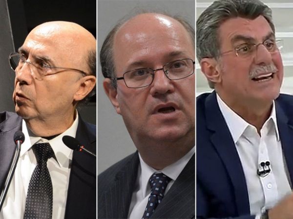 A nova equipe econmica do governo Temer: Henrique Meirelles (Fazenda), Ilan Goldfajn (BC) e Romero Juc (Planejamento)