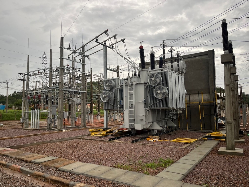 Pontes e Lacerda tem ampliao em subestao de distribuio de energia