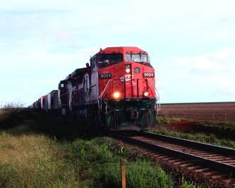 Linhas ferrovi�rias ser�o constru�das e beneficiar� a exporta��o de gr�os